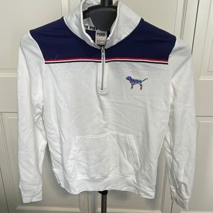 Victoria’s Secret PINK Sweatshirt! ❤️🤍💙